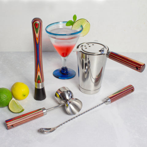 Baltique Marrakesh Collection 4-Piece Bartending Kit