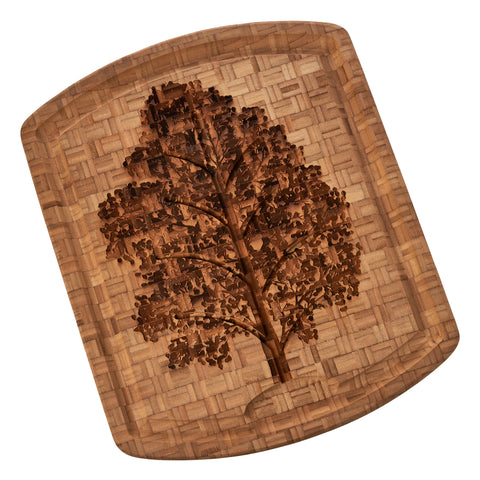 Totally Bamboo Family Tree Carving Board